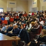 Uczestnicy Dnia Bezpiecznego Internetu w PANS Jarosławiu