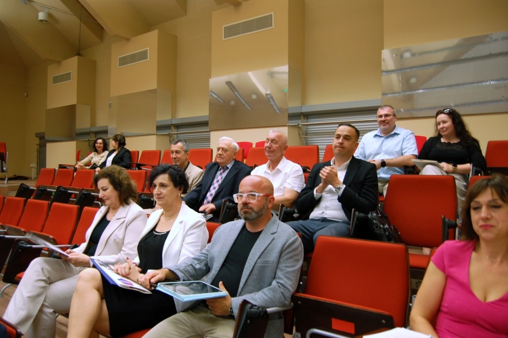 Uczestnicy VIII Międzynarodowej Konferencji Naukowej w sali wykładowej.