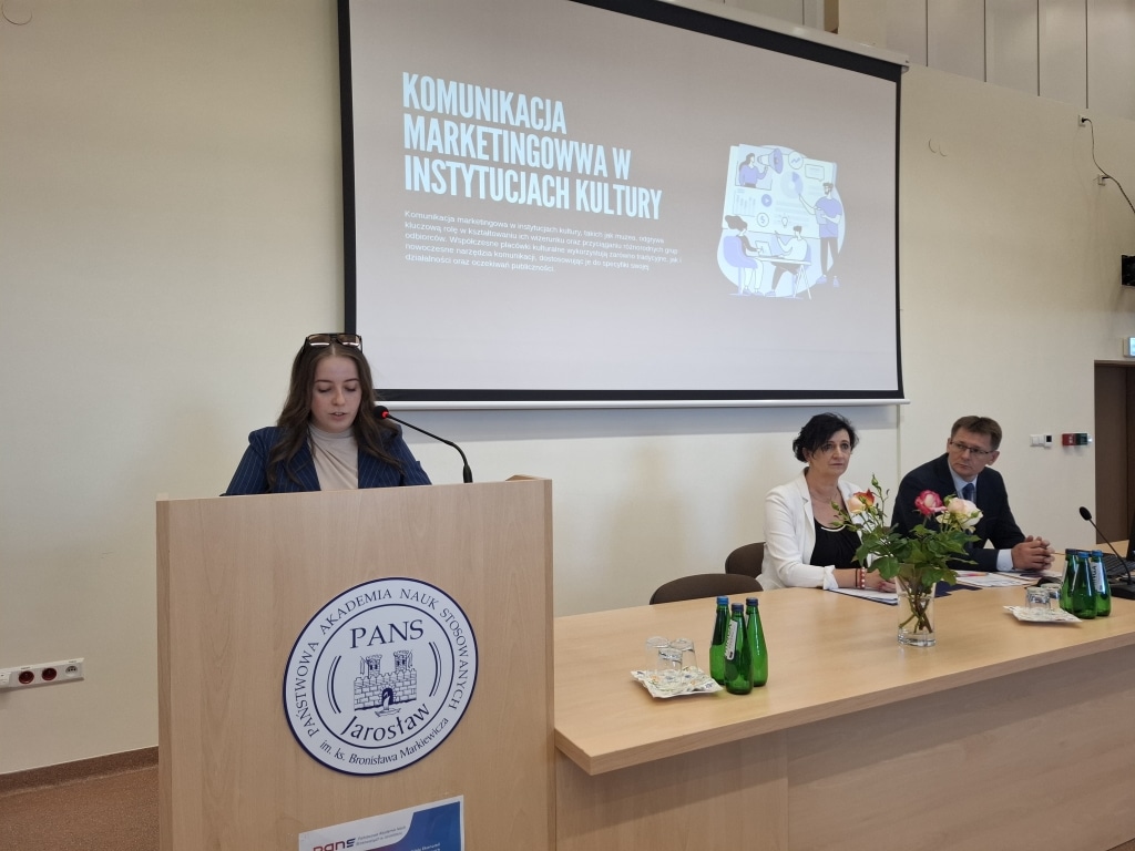 Konferencja naukowa PANS Jarosław: Komunikacja marketingowa w instytucjach kultury.