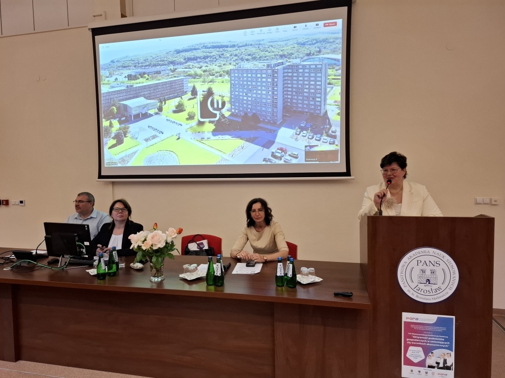Prelegentka podczas VIII Międzynarodowej Konferencji Naukowej PANS Jarosław