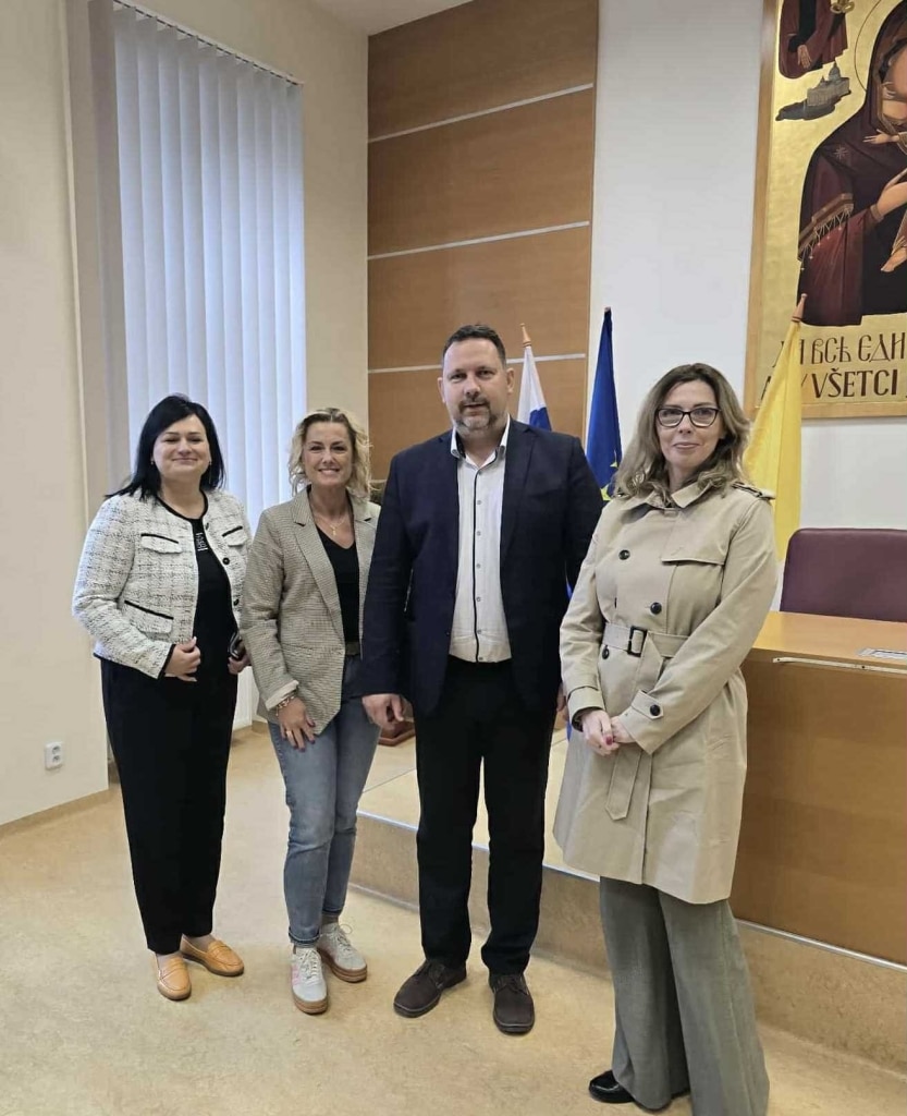 Uczestnicy wizyty studyjnej na Uniwersytecie Preszowskim w Preszowie
