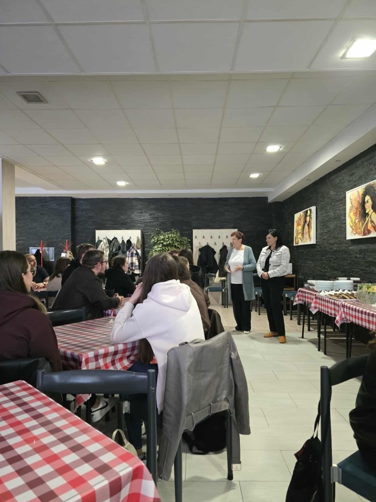 Wizyta studyjna na Uniwersytecie Preszowskim: prelekcja dla studentów.