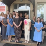 Rada Pracodawców kierunku Psychologia przed budynkiem PANS