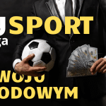 Człowiek w garniturze z piłką nożną i pieniędzmi, czy sport pomaga w rozwoju zawodowym