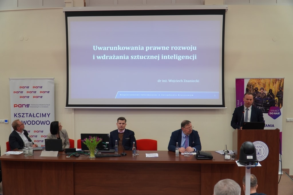 Konferencja naukowa: Bezpieczeństwo informacyjne, zarządzanie kryzysowe, sztuczna inteligencja.