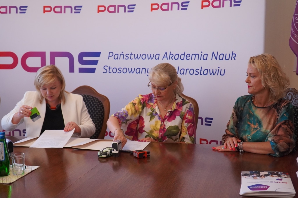 Podpisanie porozumień o współpracy: Państwowa Akademia Nauk Stosowanych w Jarosławiu