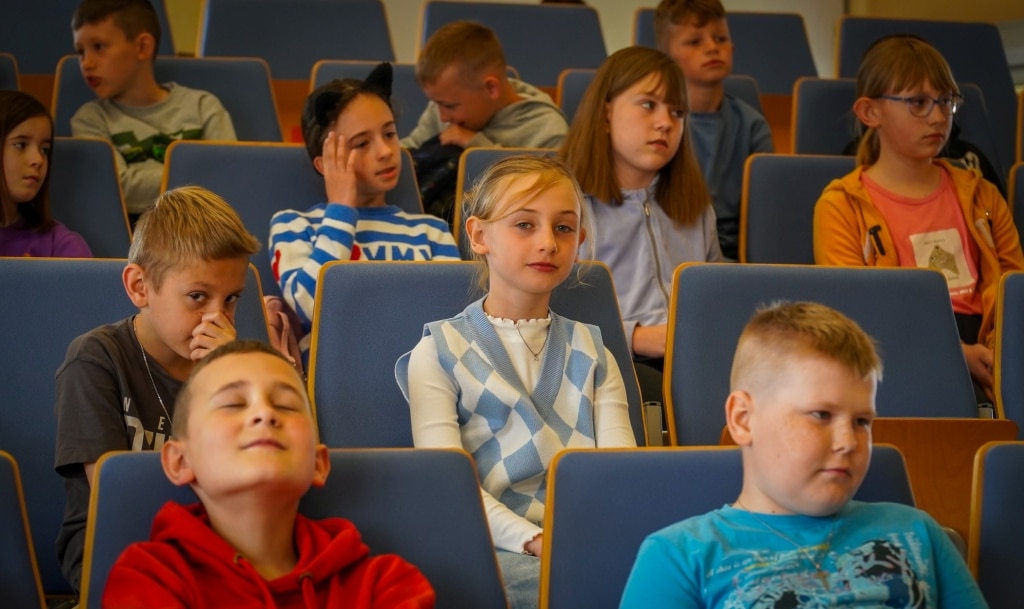 Dzieci na Festiwalu Kreatywności PANS Jarosław