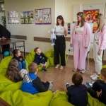 Dzieci na Festiwalu Kreatywności w PANS Jarosław