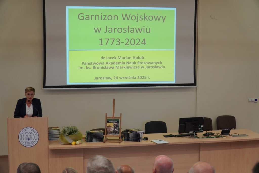 Spotkanie promujące książkę pt. „Garnizon wojskowy w Jarosławiu w latach 1773–2024”
