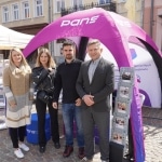 Otwarcie Sezonu Turystycznego 2026 w Jarosławiu: zespół przed namiotem promocyjnym DANS