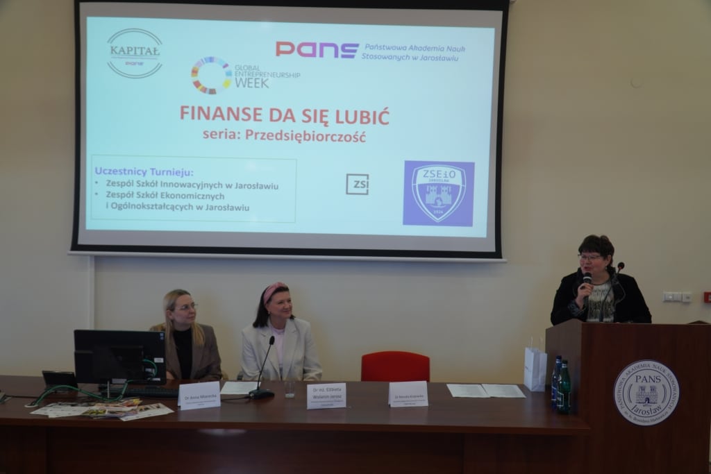 Prezentacja II Edycji Turnieju wiedzy „Finanse da się lubić” w Jarosławiu.