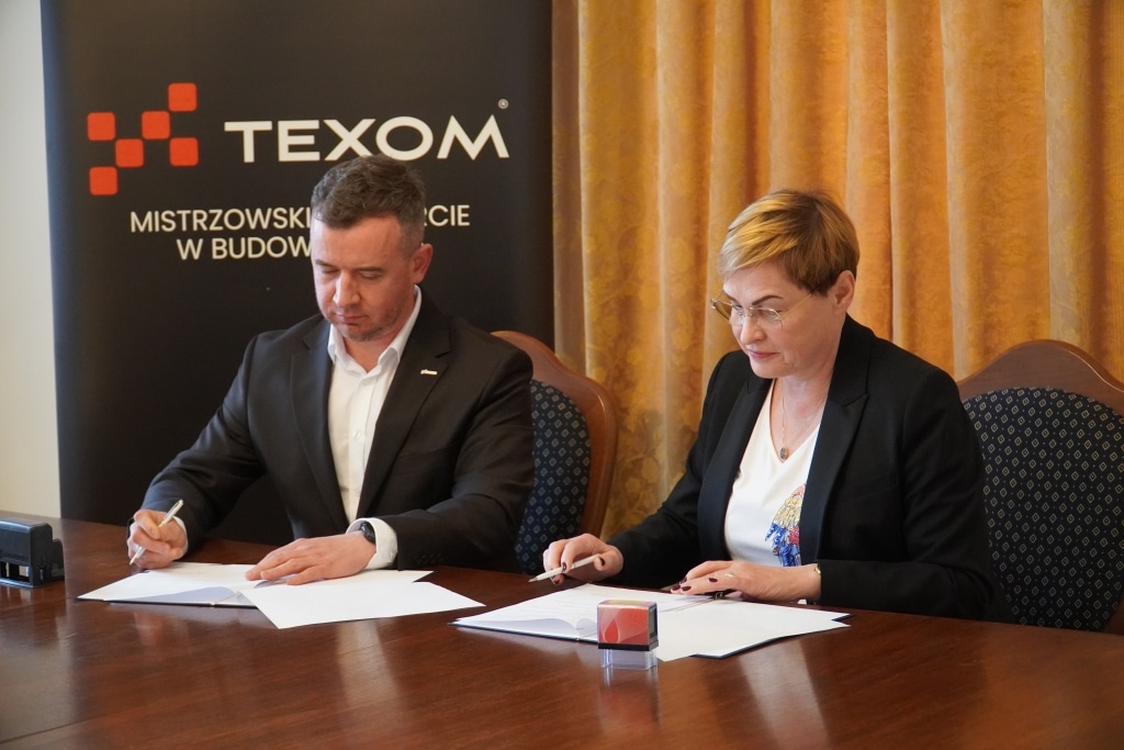 Podpisanie umowy o współpracy z firmą TEXOM