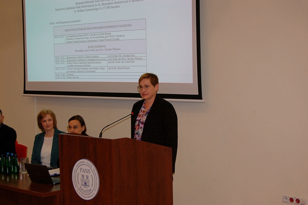 Konferencja Naukowa Bezpieczeństwo Informacyjne w Zarządzaniu Kryzysowym w PANS w Jarosławiu