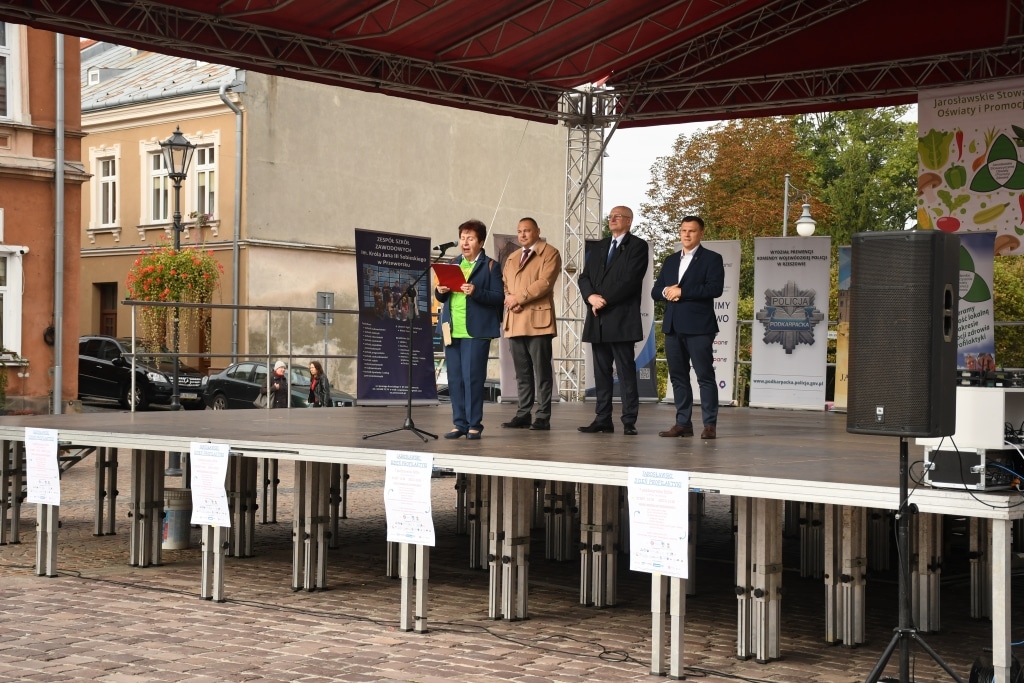 Prezentacja podczas Jarosławskiego Dnia Profilaktyki z PANS Jarosław