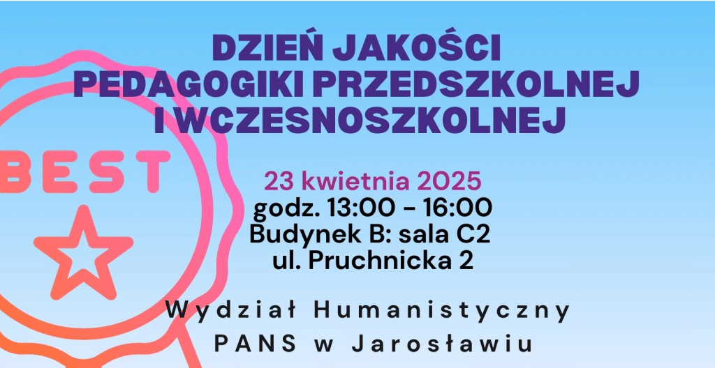 Dzień Jakości Pedagogiki Przedszkolnej i Wczesnoszkolnej oraz Światowy Dzień Kostki Rubika