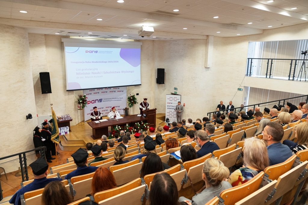 Inauguracja Roku Akademickiego PANS: Wykład inauguracyjny ministra nauki