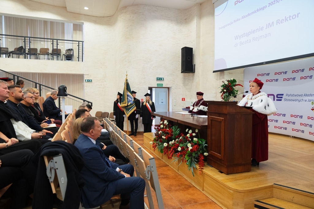Inauguracja Roku Akademickiego 2025/2026: wystąpienie JM Rektor dr Beaty Rejman