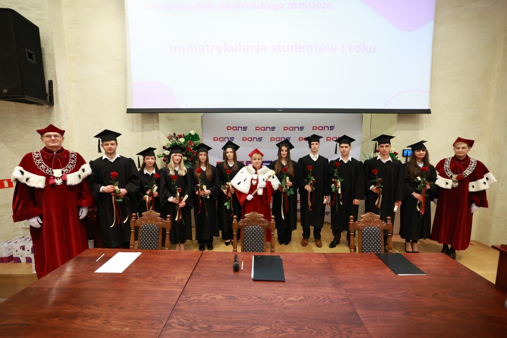 Inauguracja Roku Akademickiego: immatrykulacja studentów I roku