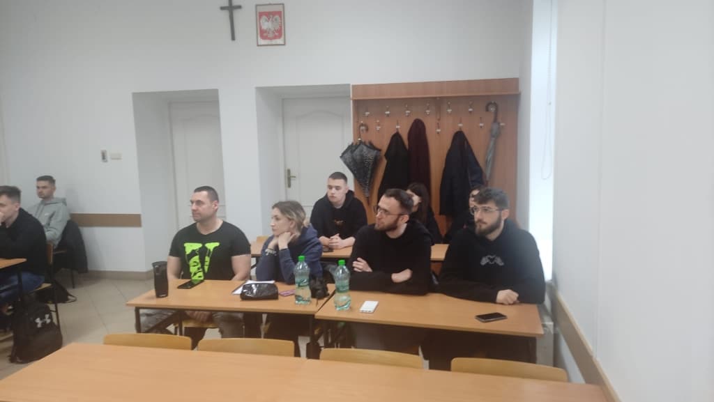 Uczestnicy spotkania z przedstawicielem Wojewódzkiego Urzędu Marszałkowskiego w Rzeszowie
