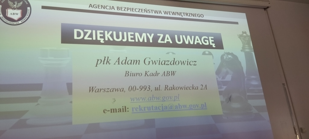 Podziękowanie od ABW: Adam Gwiazdowicz, kontakt