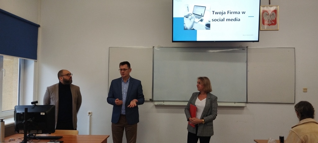 Szkolenie BiznesStart: prelegenci prezentują "Twoja Firma w social media