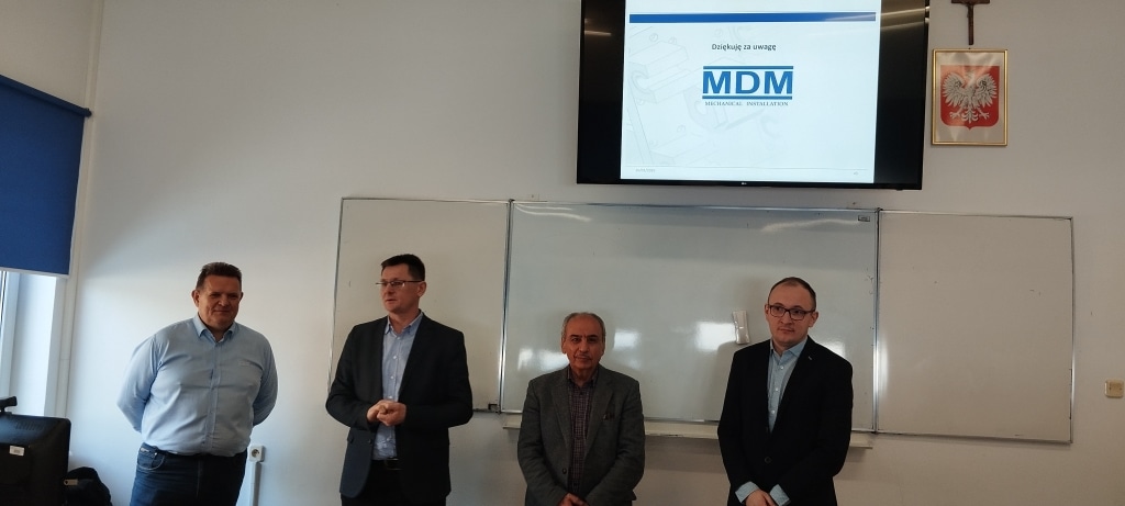 Przedstawiciele MDM Polska na spotkaniu - Dziękujemy za uwagę