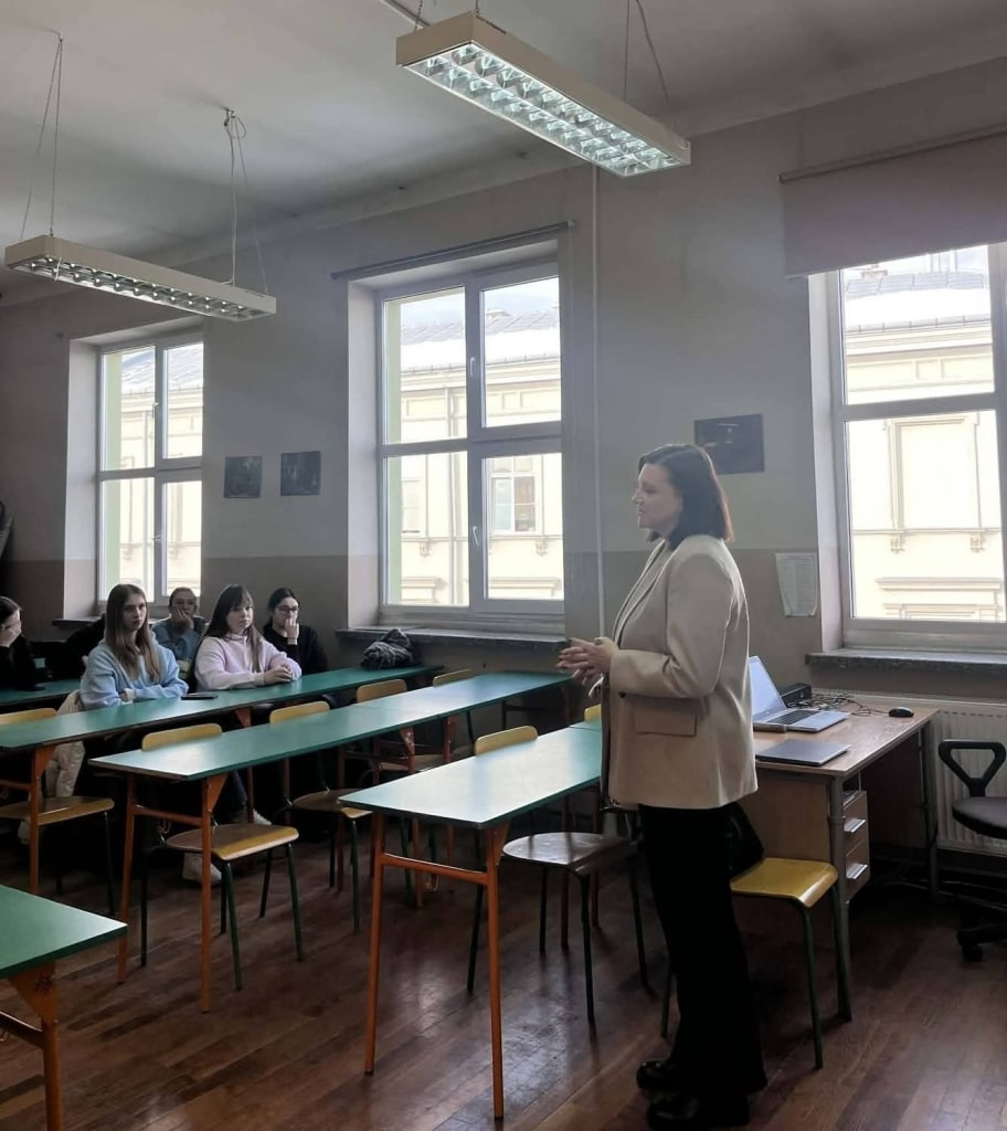 Spotkanie promocyjne w Zespole Szkół Innowacyjnych w Jarosławiu