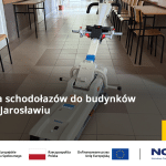 Schodołaz w budynku PANS w Jarosławiu, fundusze UE