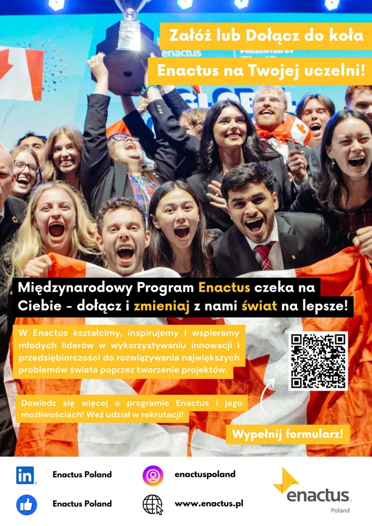 Dołącz do Programu Enactus Poland i twórz projekty biznesowe