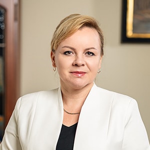 Portret Anny Kowalskiej, członka władz firmy