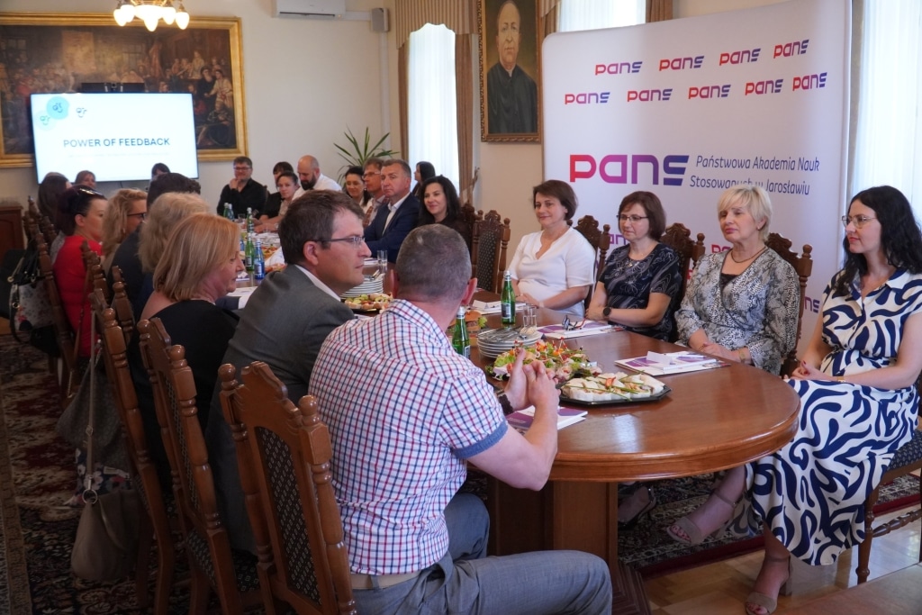 Spotkanie władz uczelni PANS z przedstawicielami placówek oświaty