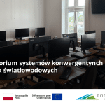 Laboratorium systemów konwergentnych i technik światłowodowych: sale z komputerami