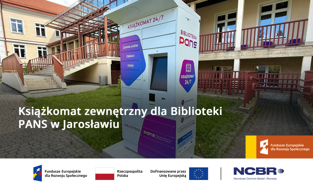 Książkomat zewnętrzny dla Biblioteki PANS w Jarosławiu