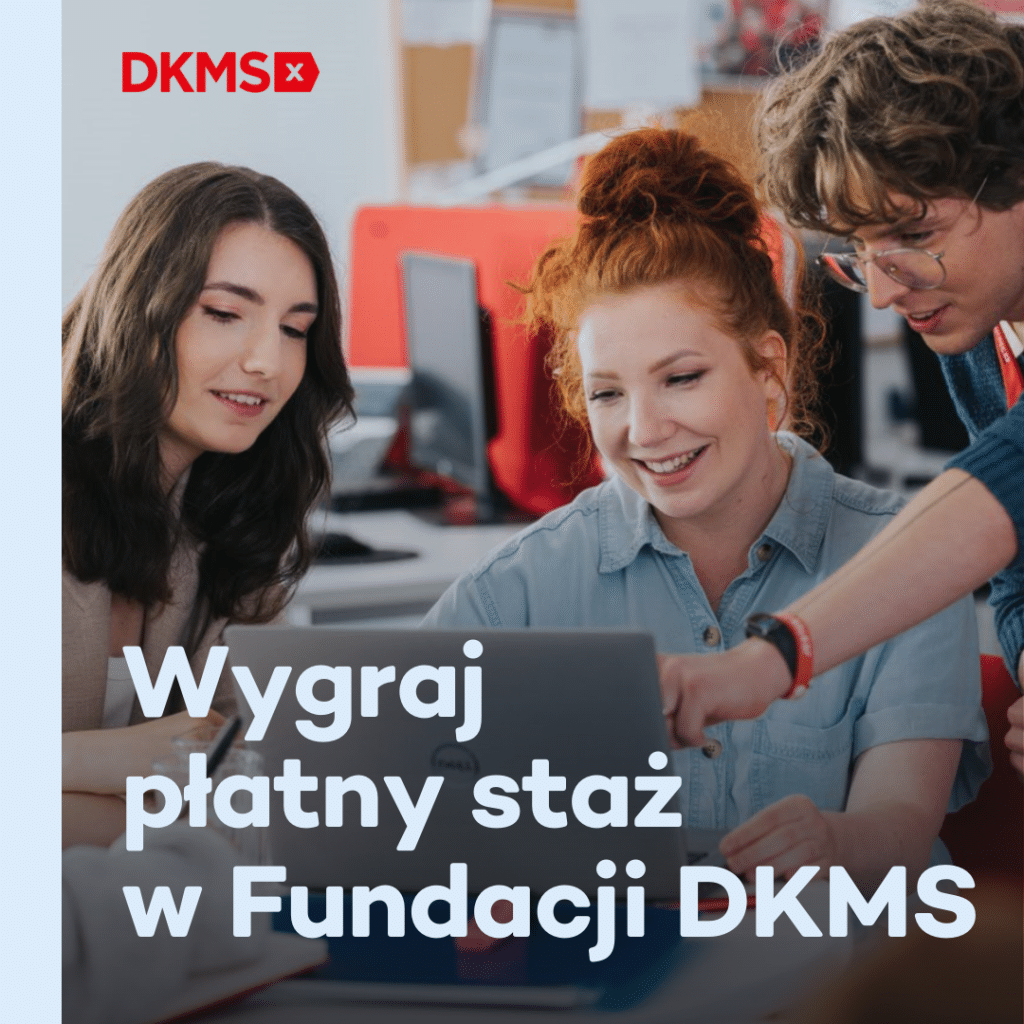 Wygraj staż w DKMS
