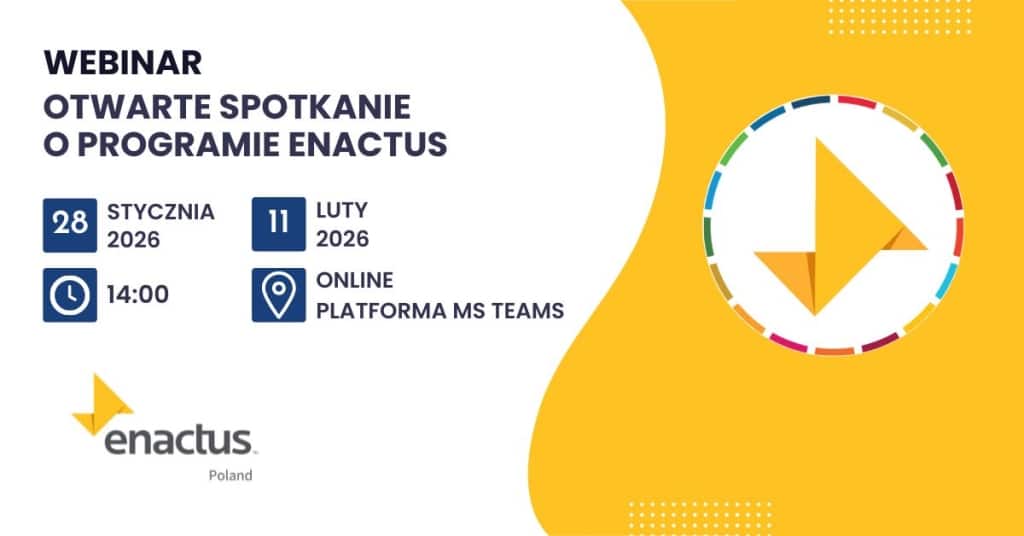 Program Enactus – rejestracja na spotkania
