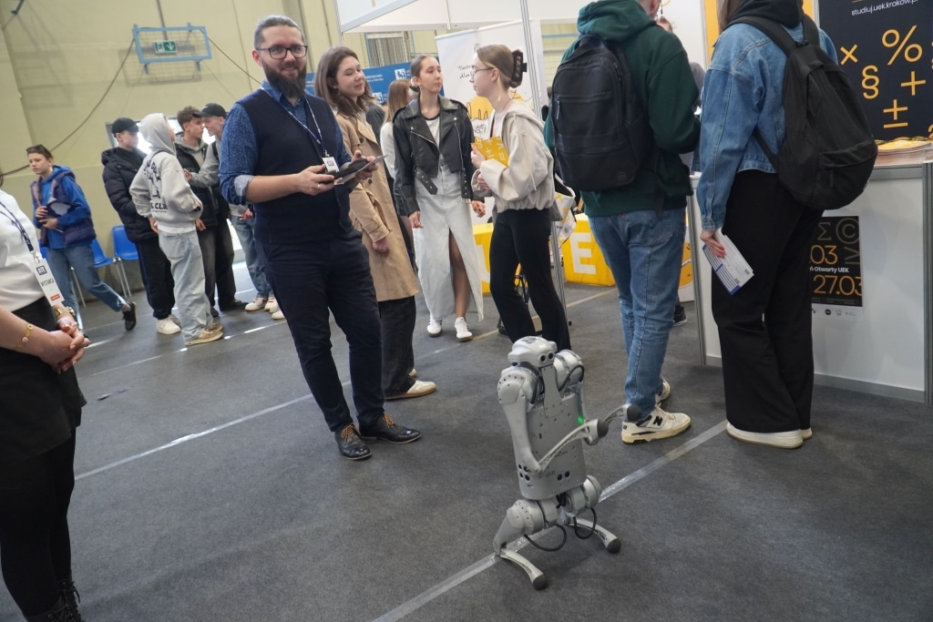 Robot na Targach Edukacyjnych Edu Salon w Krakowie