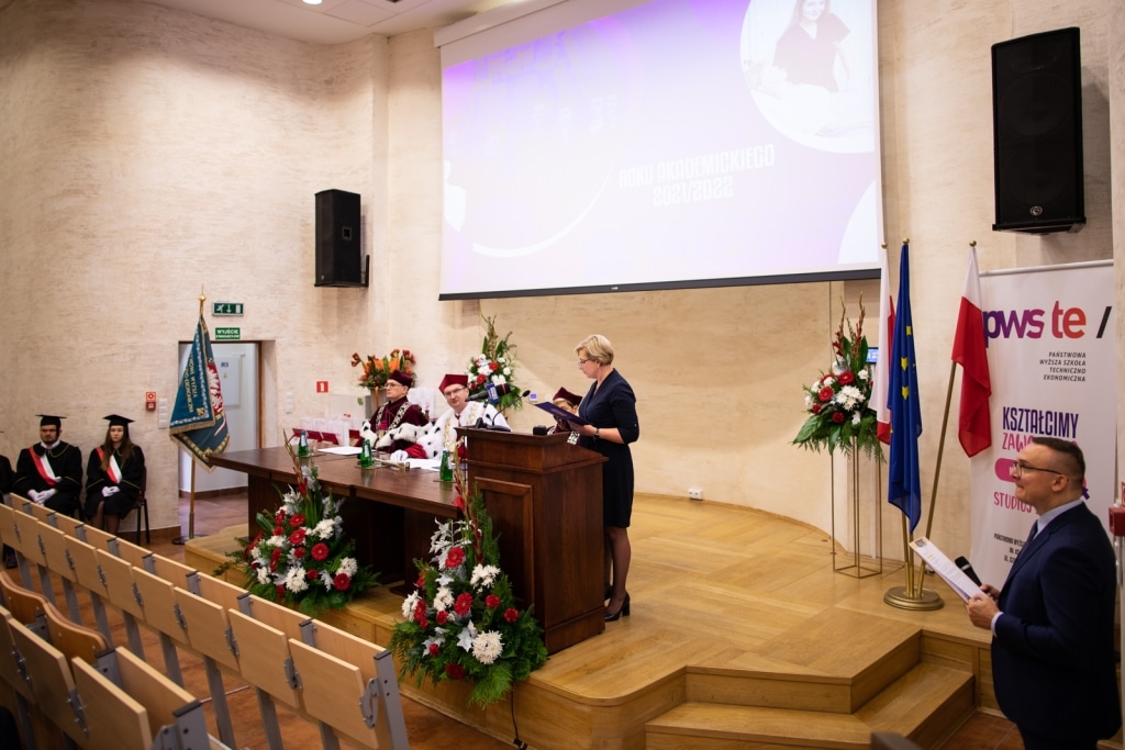Inauguracja Roku Akademickiego 2021/2022 w PWSZ, przemówienie.