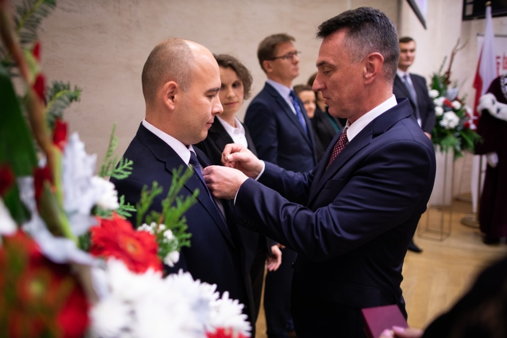 Uroczyste wręczenie odznaczeń podczas Inauguracji 2021/2022