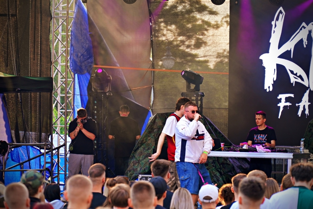 Artyści na scenie Juwenalia 2025, koncert hip-hopowy