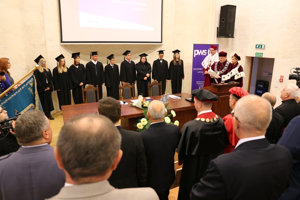 Inauguracja roku akademickiego 2016/2017 na PWSZ w Nowym Targu.