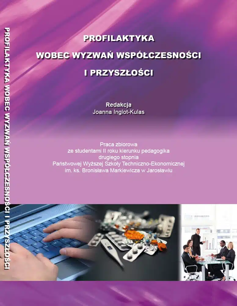 Okładka monografii "Profilaktyka wobec wyzwań współczesności i przyszłości