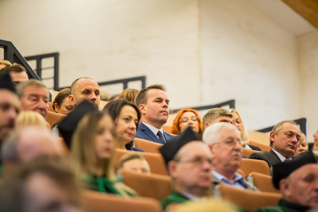 Uczestnicy Inauguracji 2019/2020 w auli