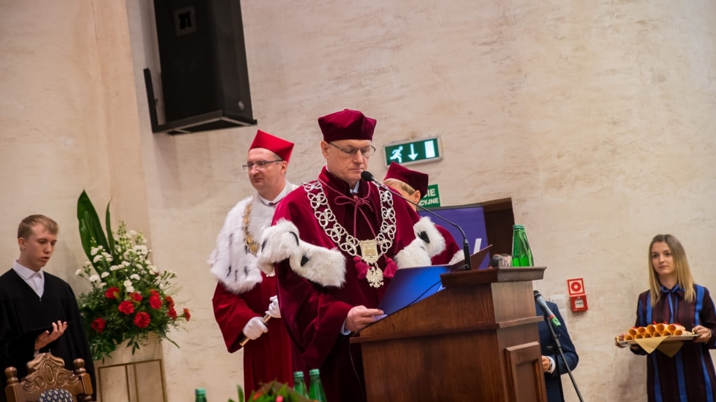 Uroczysta inauguracja roku akademickiego 2019/2020 na uczelni.