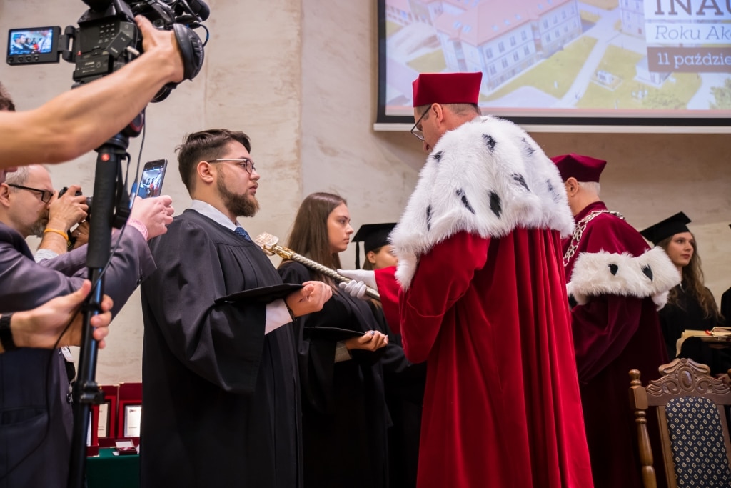 Uroczystość inauguracji roku akademickiego 2019/2020 na uczelni