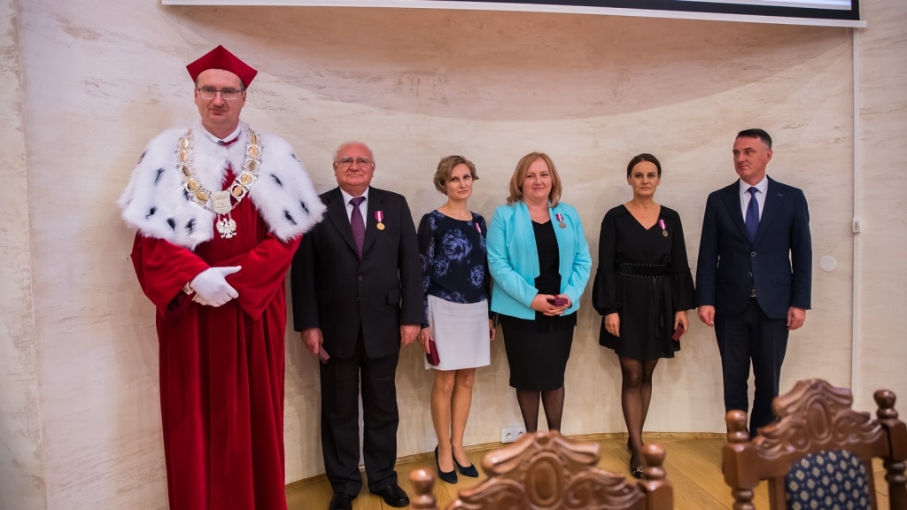 Inauguracja 2019/2020: Uroczystość wręczenia odznaczeń w Państwowej Wyższej Szkole Zawodowej w Elblągu.