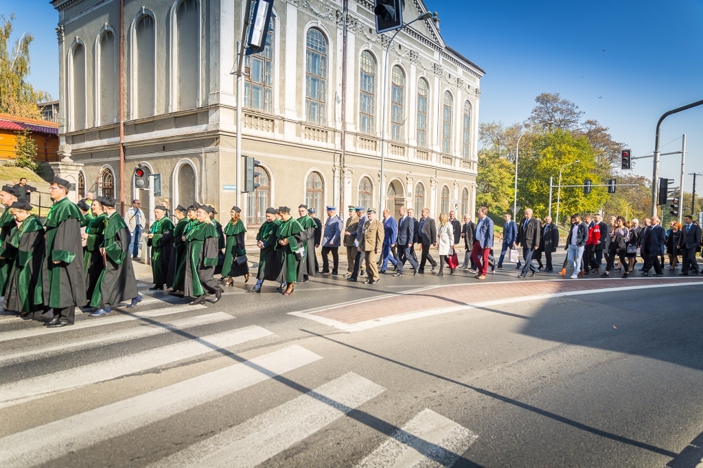 Uroczysta inauguracja roku akademickiego 2018/2019 na uczelni.